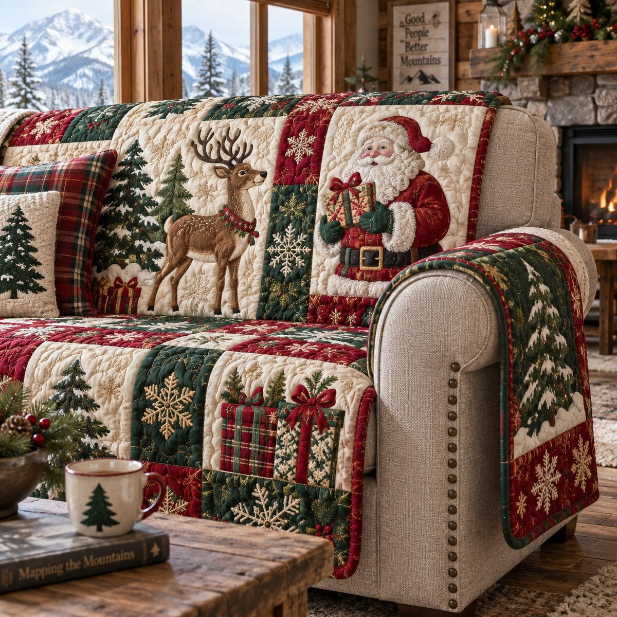 Claus Midnight Delivery Sofa Cover