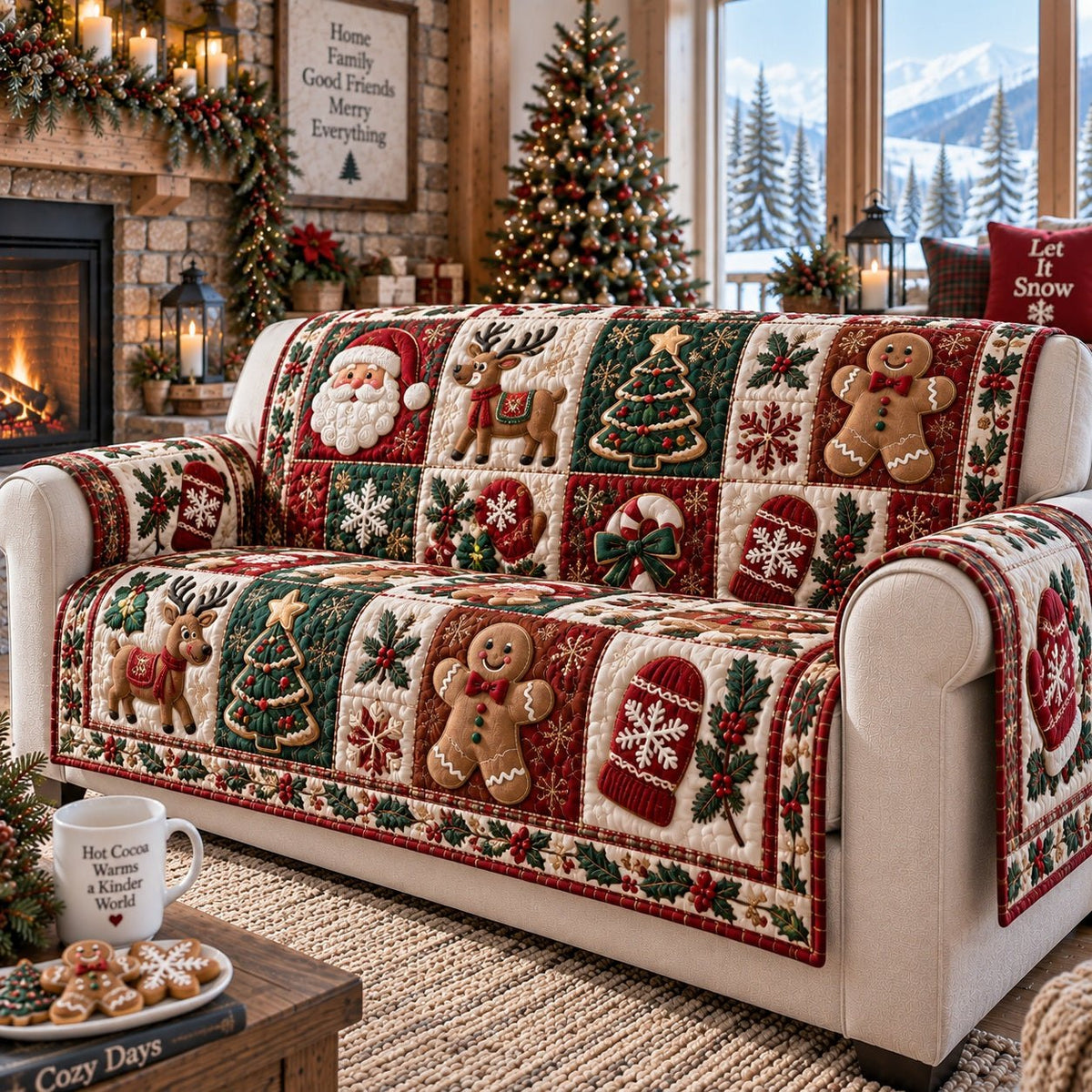 Claus Woodland Medley Sofa Cover