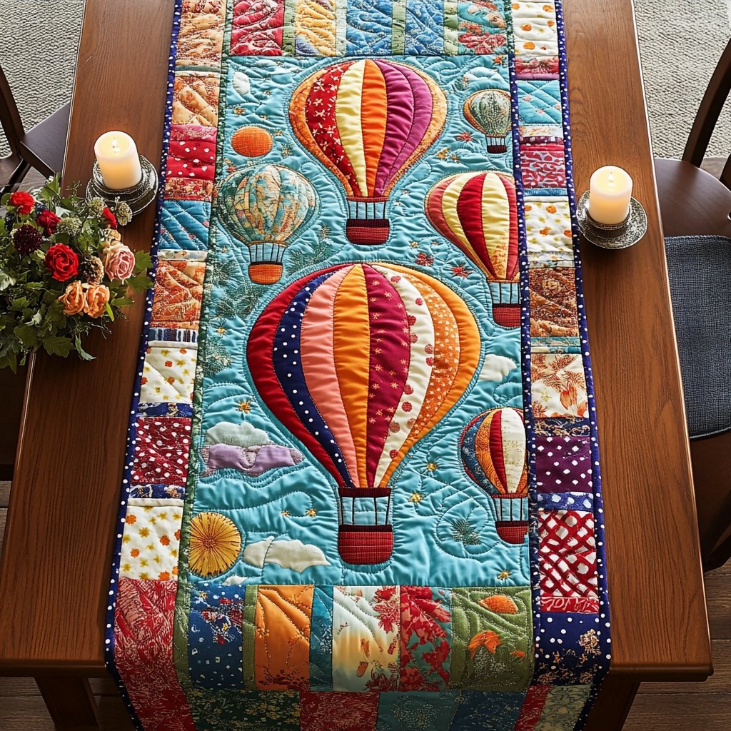 Cloud Drift Table Runner