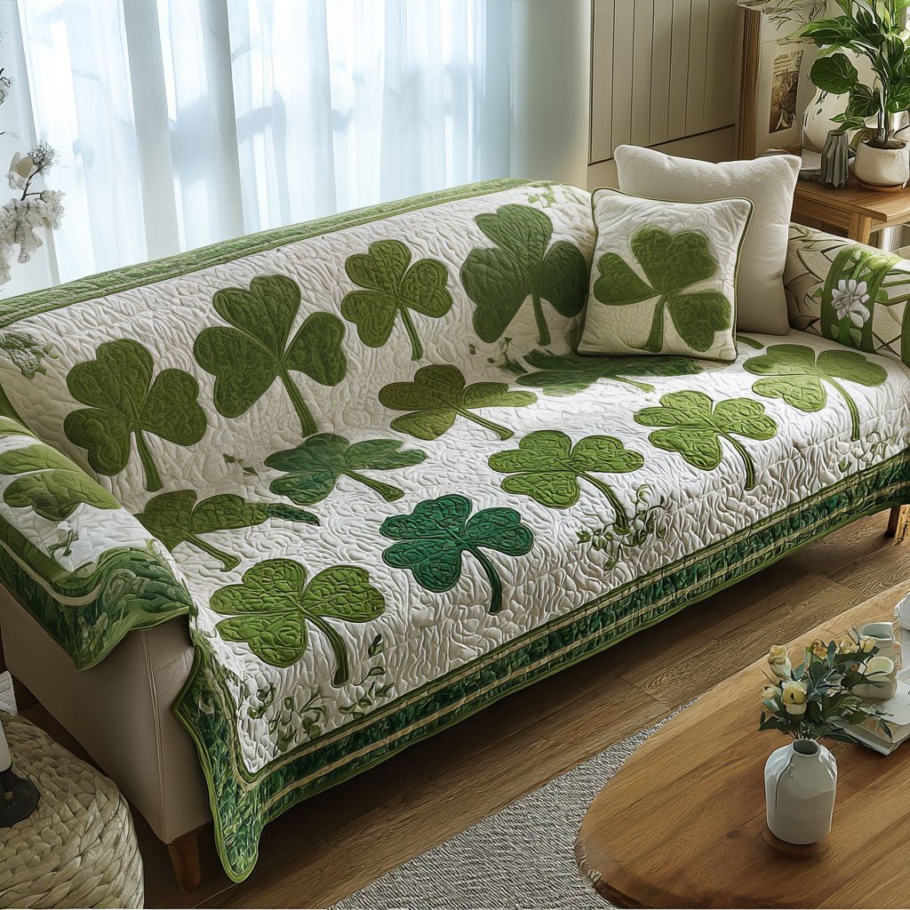 Clover Bliss Sofa Cover