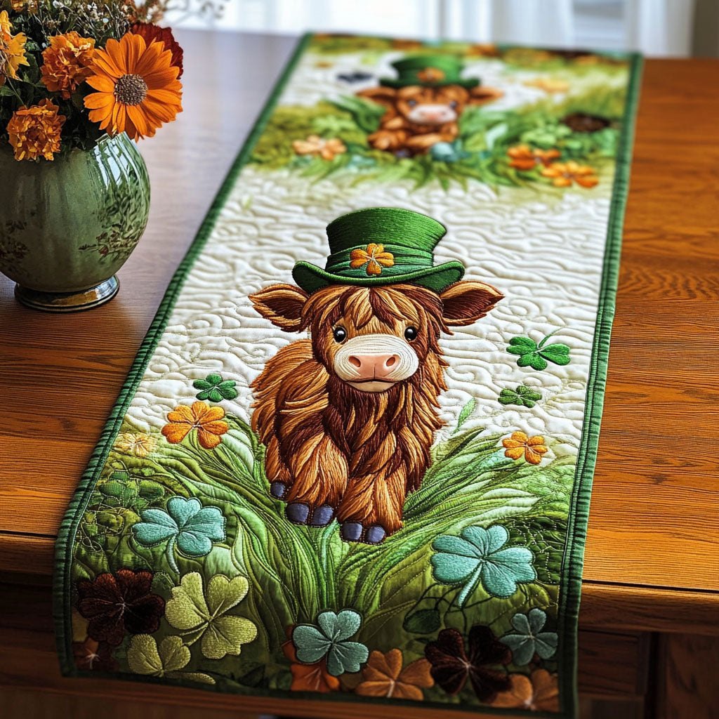 Clover Fields Table Runner