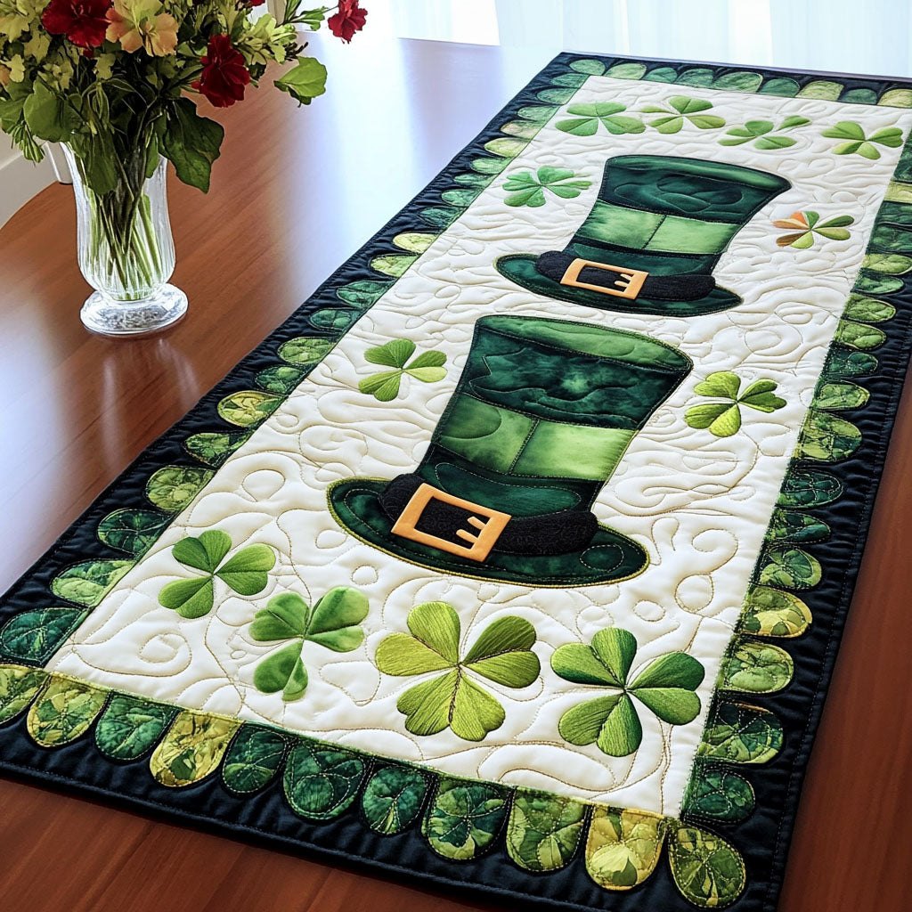 Clover Hat Parade Table Runner