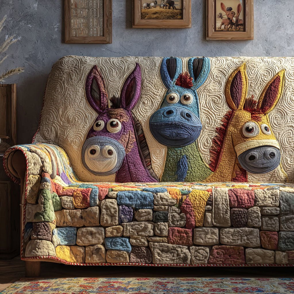 Clover Patch Donkey Sofa Cover