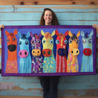 Clumsy Canter Table Runner