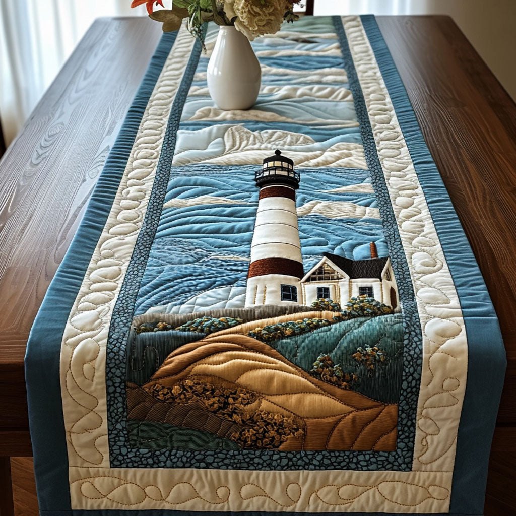 Coastal Beacon Table Runner