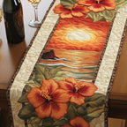 Coastal Bloom Table Runner