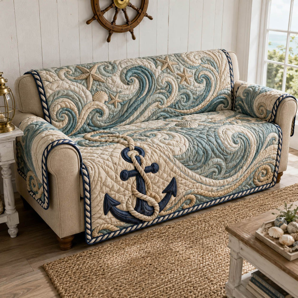 Coastal Comfort Sofa Cover
