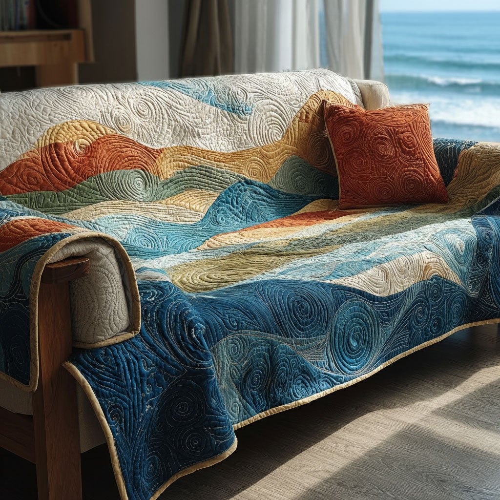 Coastal Curl Sofa Cover