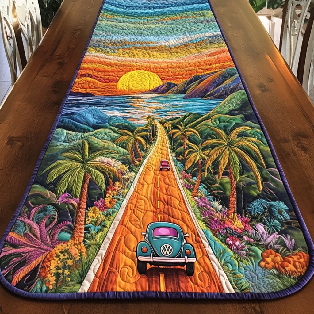 Coastal Drive Table Runner