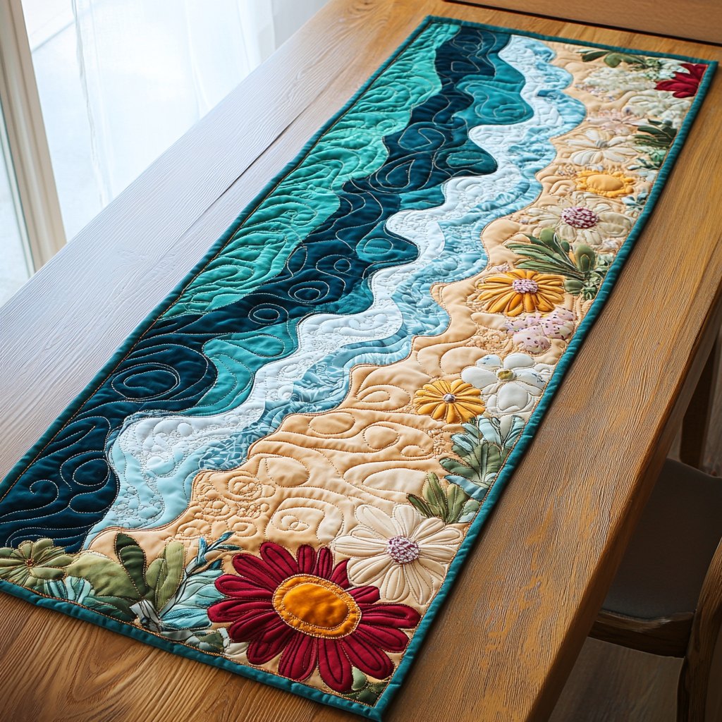 Coastal Escape Table Runner