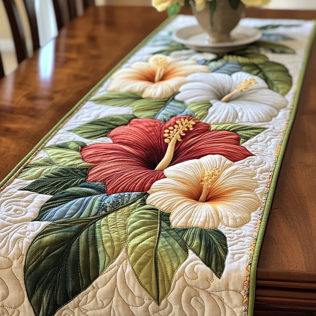 Coastal Garden Table Runner