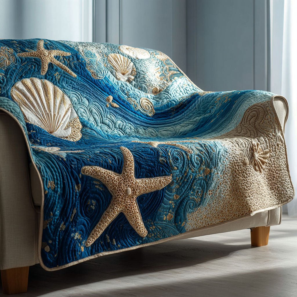 Coastal Path Sofa Cover