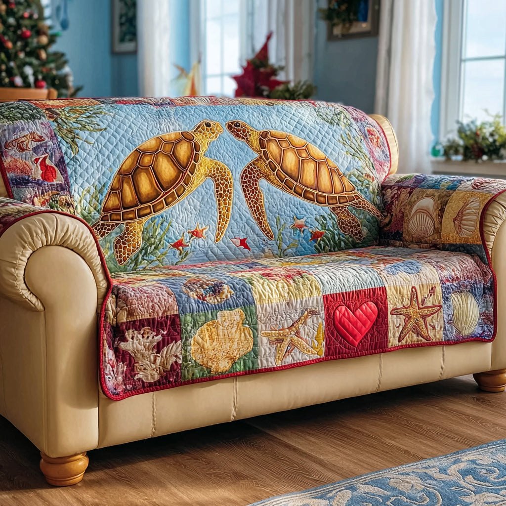 Coastal Sea Sofa Cover