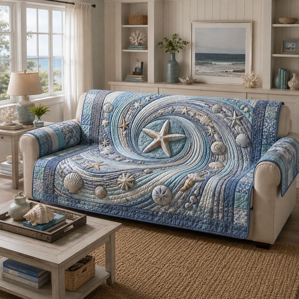 Coastal Starlight Sofa Cover