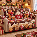 Cocoa Cookie Christmas Sofa Cover
