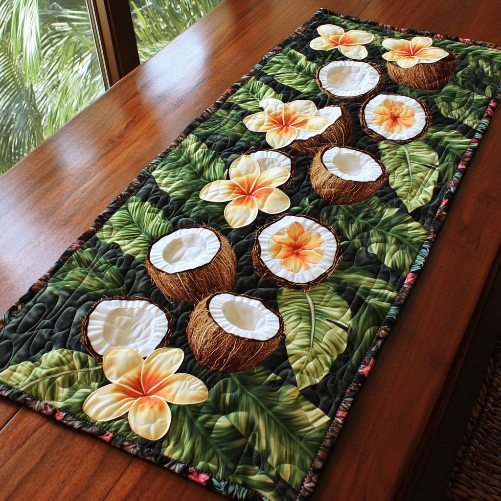 Coconut Breeze Table Runner