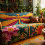 Color Bloom Sofa Cover