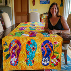 Color Splash Summer Table Runner