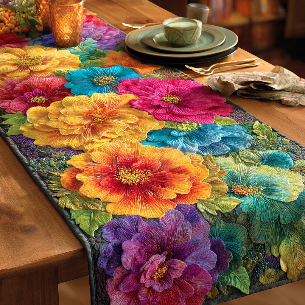 Colorburst Garden Joy Table Runner