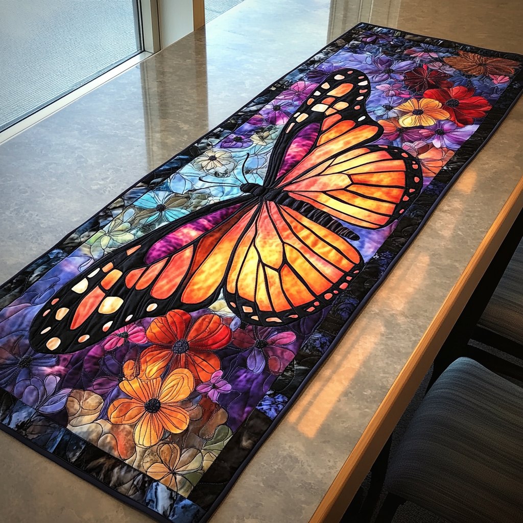 Colorful Grace Table Runner