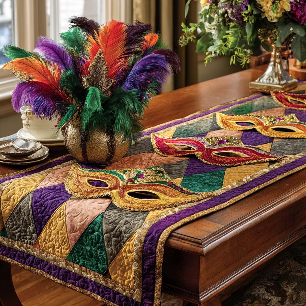 Colorful Parade Table Runner
