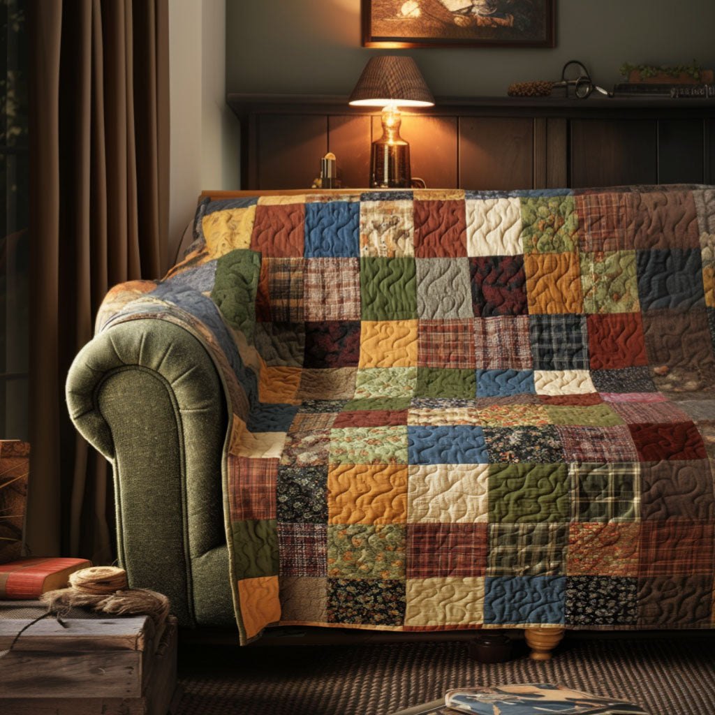 Comfort Grid Sofa Cover