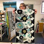 Contemporary Garden Table Runner