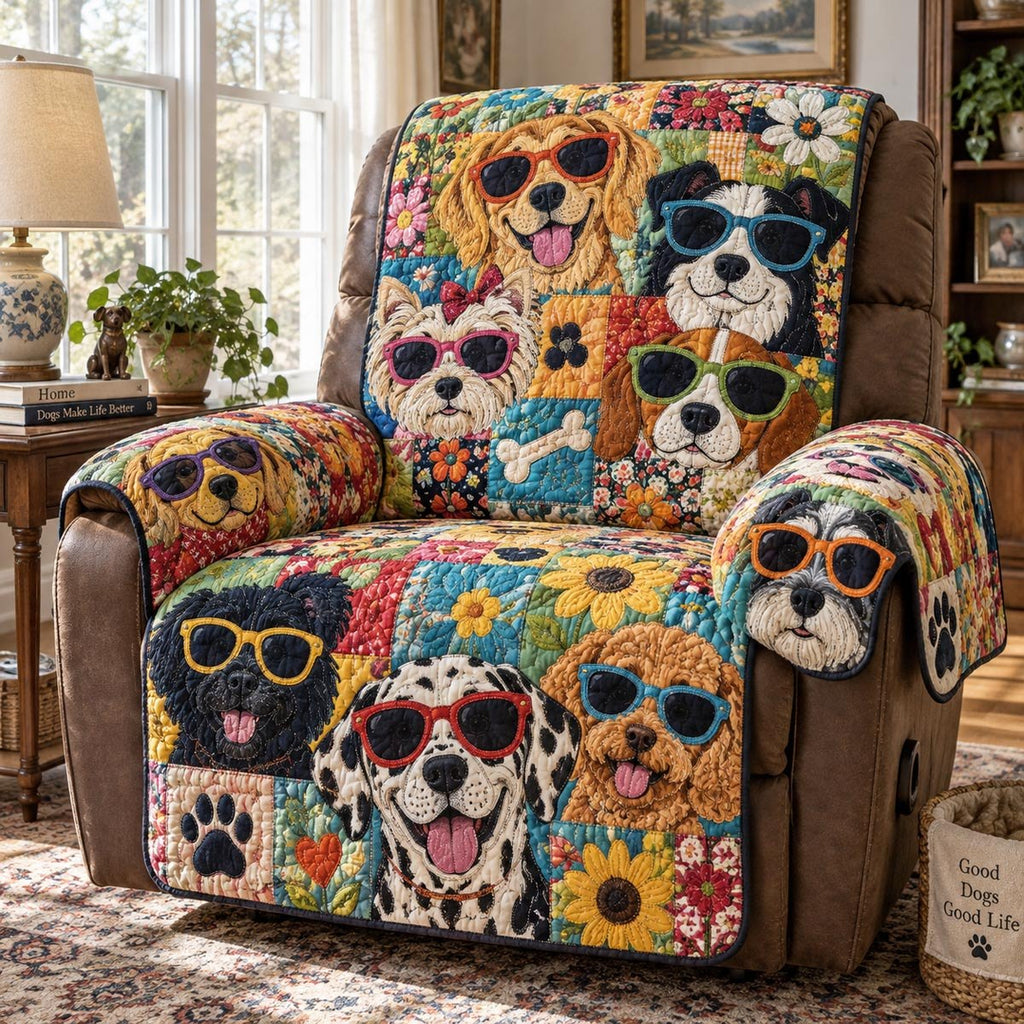 Cool Dogs Club Sofa Cover
