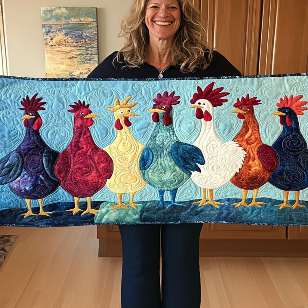 Coop Capers Table Runner