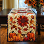 Copper Blossom Table Runner