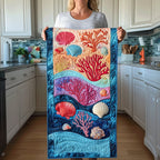 Coral Splash Table Runner