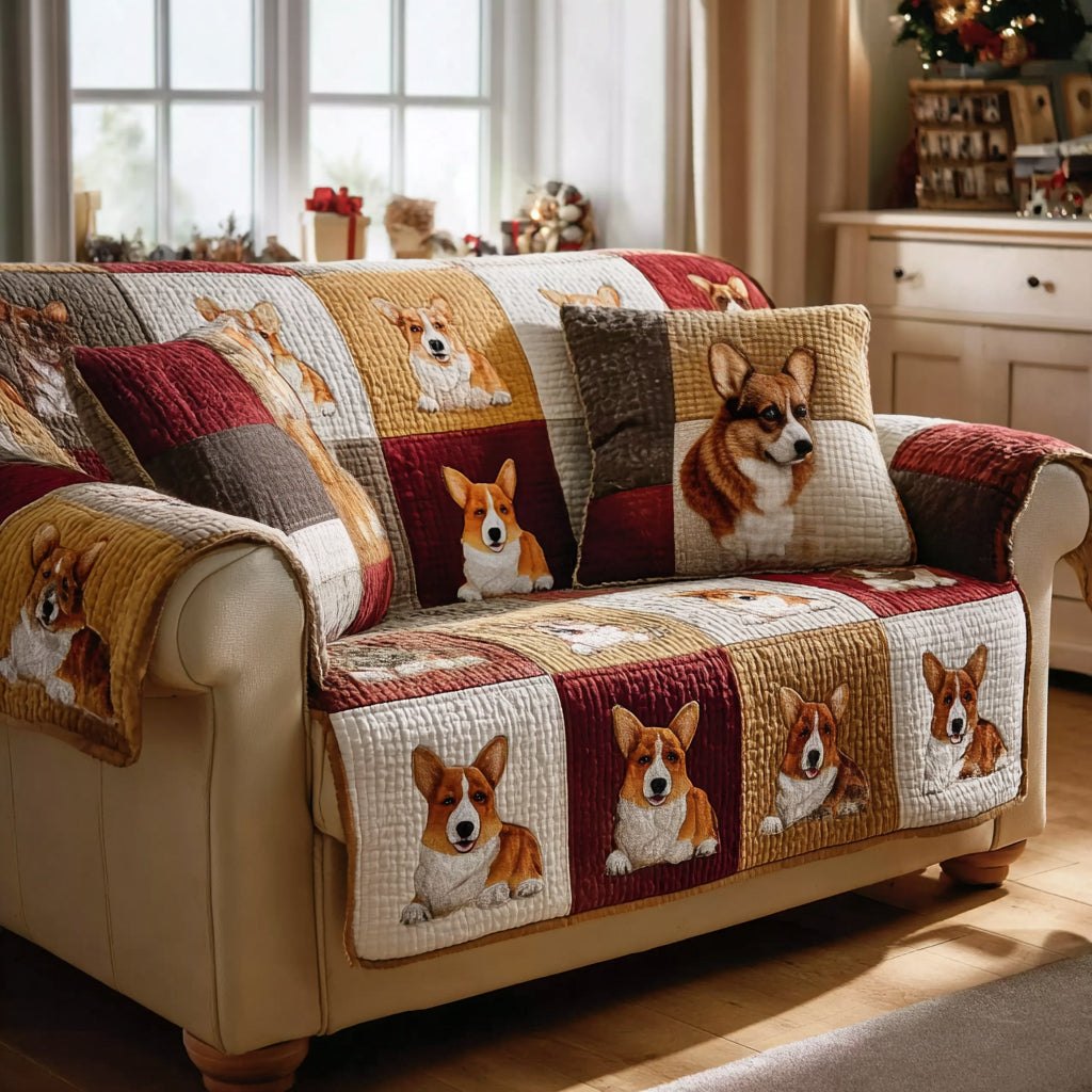 Corgi Grace Sofa Cover