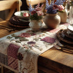 Cottage Bloom Harmony Table Runner