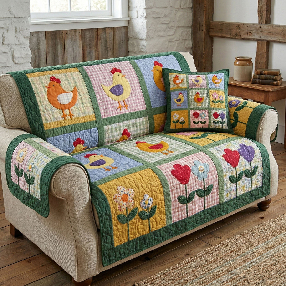 Cottage Coop Sofa Cover