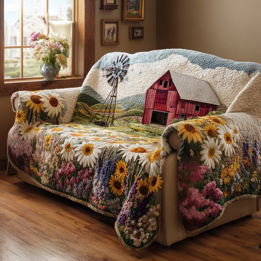 Cottage Daisy Sofa Cover