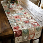Cottage Heartpath Table Runner