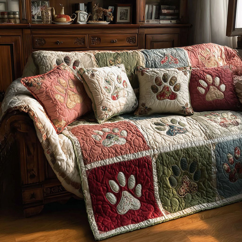 Cottage Paw Sofa Cover