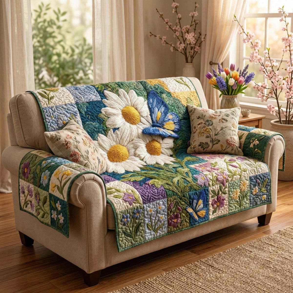 Cottage Wings Sofa Cover