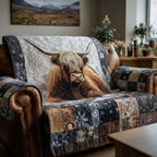 Couchland Highland Cow Sofa Cover