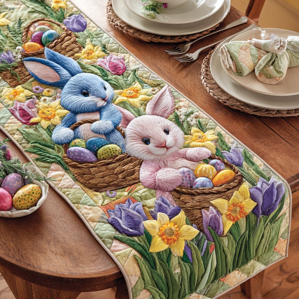 Country Bunny Table Runner