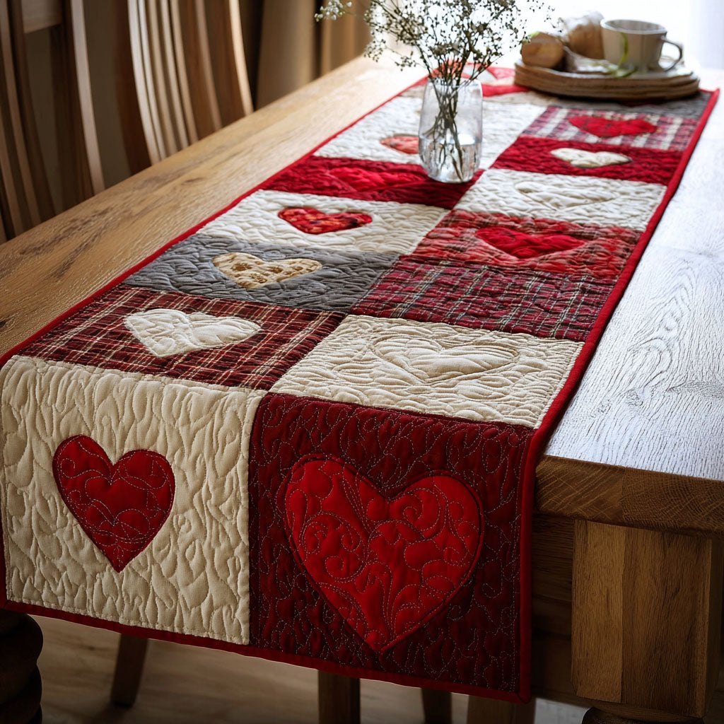 Country Heart Table Runner