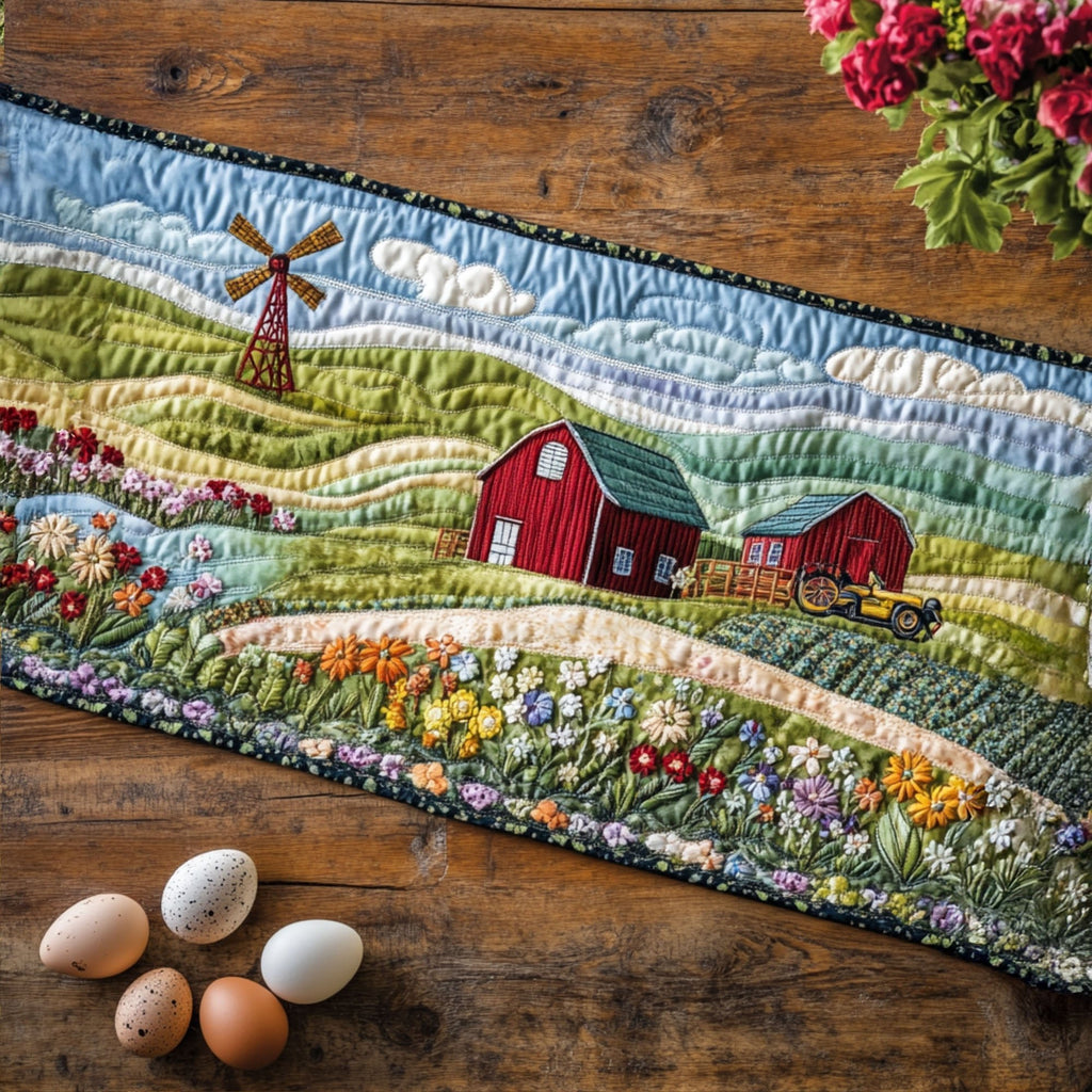 Country Home Serenity Table Runner