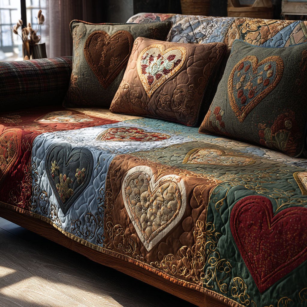 Country Love Bliss Sofa Cover