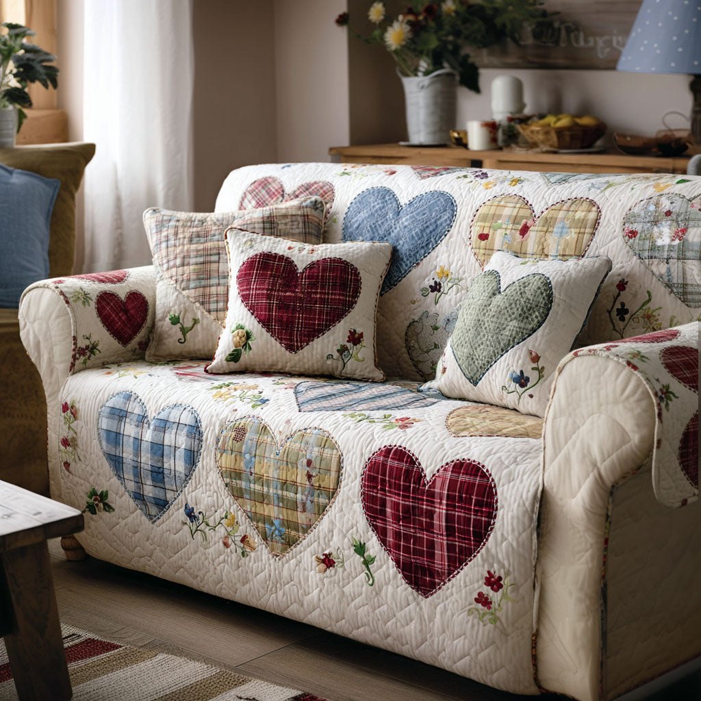 Country Love Sofa Cover