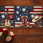 Country Pride Trio Table Runner
