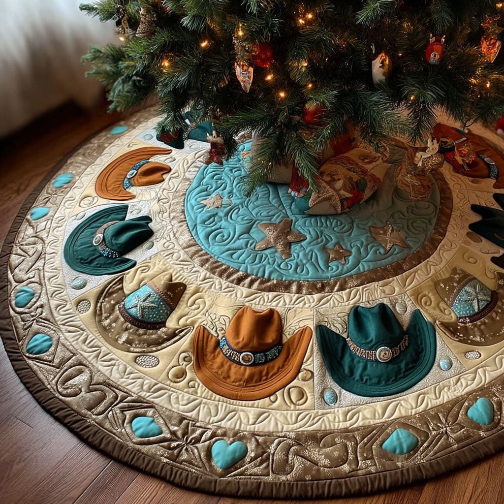 Country Rodeo Christmas Tree Skirt
