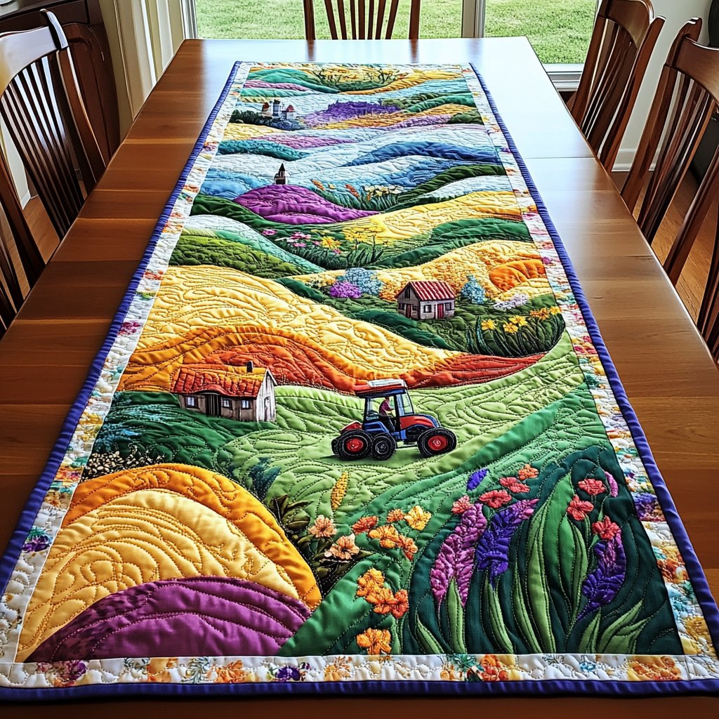Country View Table Runner