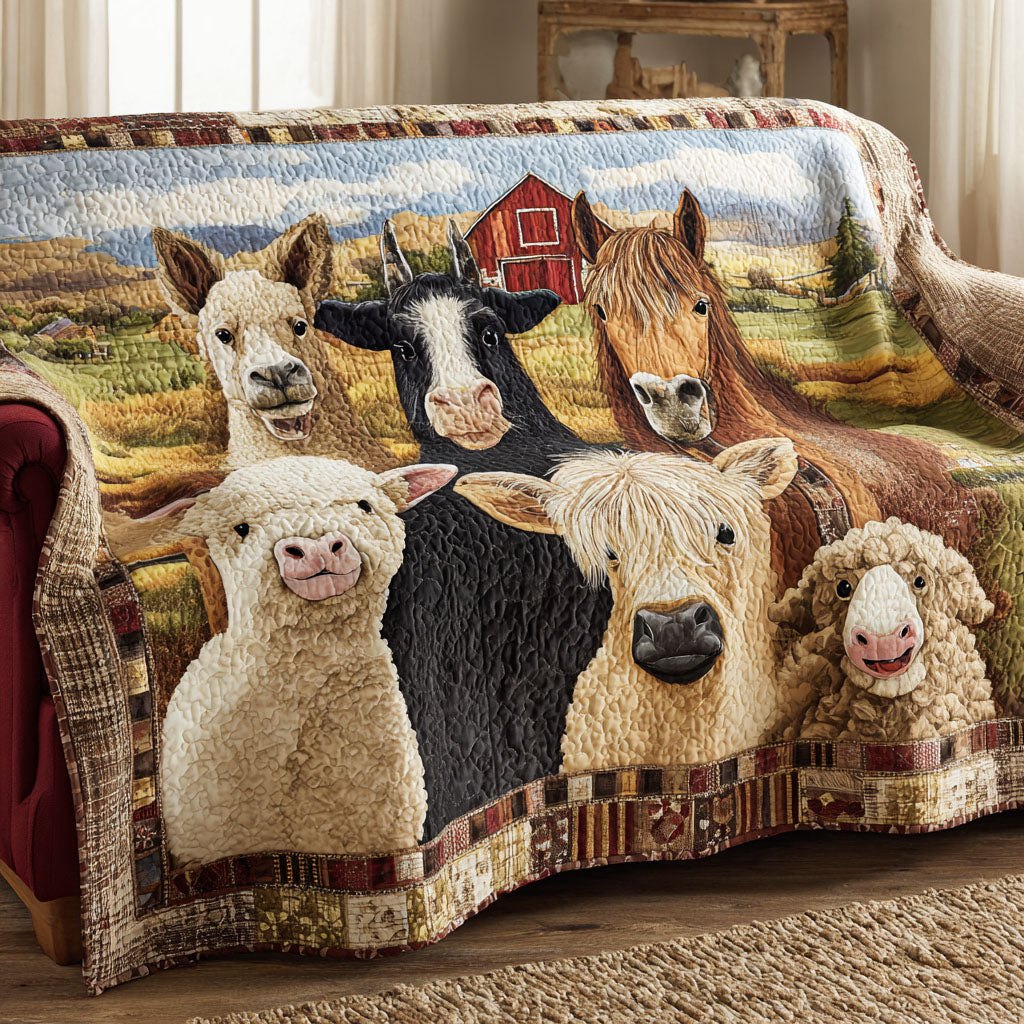 Countryside Charm Sofa Cover