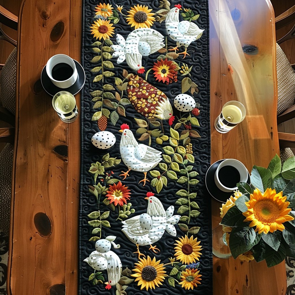 Countryside Bloom Table Runner