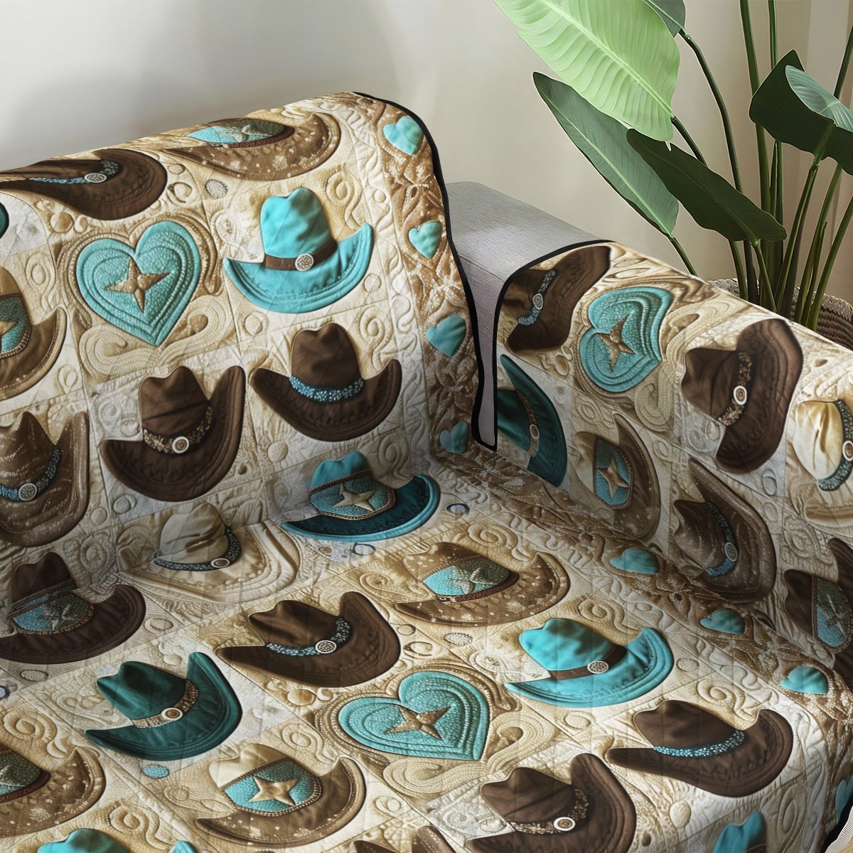 Cowboy Charm Sofa Cover